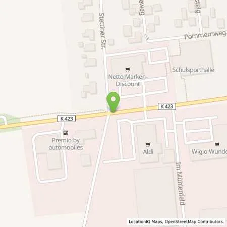 Standortübersicht der Tankstelle Premio by automobiles, Inh. Joachim Rathmer e. K. in 31008 Elze