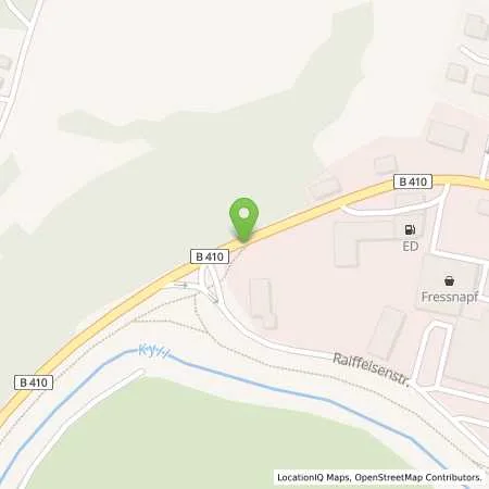 Standortübersicht der Tankstelle ED-Tankstelle in 54568 Gerolstein