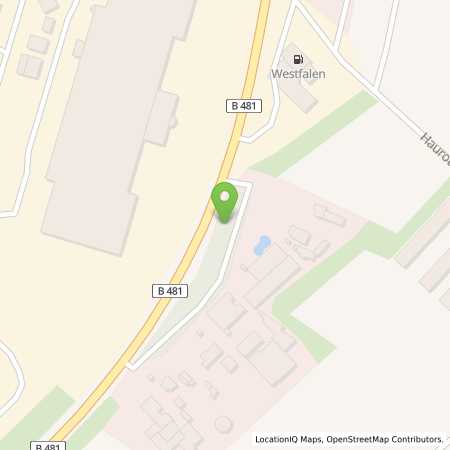 Standortübersicht der Autogas (LPG) Tankstelle: Westfalen-Tankstelle Volker Happe in 48157, Münster