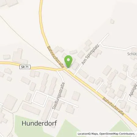 Standortübersicht der Tankstelle FIT GmbH - Tankstelle in 94336 Hunderdorf