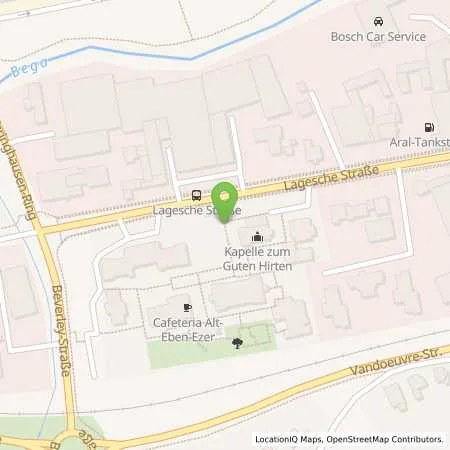Standortübersicht der Tankstelle Aral Tankstelle Kieker GmbH & Co. KG in 32657 Lemgo