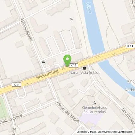 Standortübersicht der Tankstelle Star Tankstelle in 38114 Braunschweig