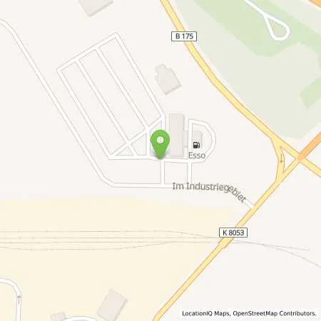 Standortübersicht der Tankstelle Maxi Autohof Nossen (Esso) in 01683 Starbach