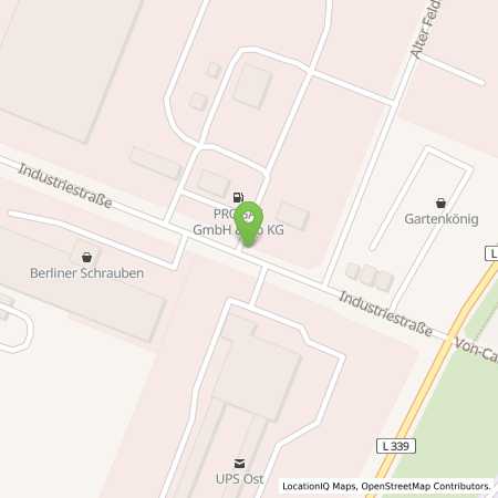 Standortübersicht der Autogas (LPG) Tankstelle: Jaeger GmbH, Progas in 15366, Dahlwitz-Hoppegarten