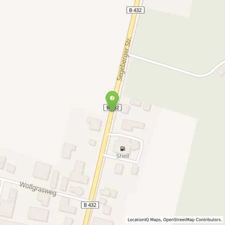 Standortübersicht der Tankstelle Shell-Station in 23863 Kayhude