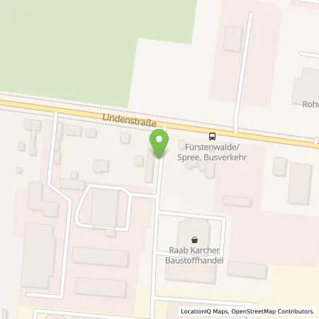 Standortübersicht der Tankstelle Propan Geppert in 15517 Fürstenwalde/Spree