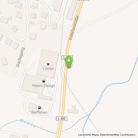 Standortübersicht der Tankstelle Volksbank in Schaumburg eG, Raiffeisen Tankstelle in 31737 Rinteln