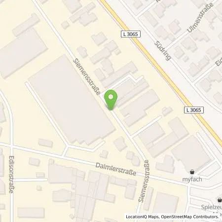 Standortübersicht der Tankstelle Gas Service De GmbH - Automatentankstelle in 63512 Hainburg (Krotzenburg)