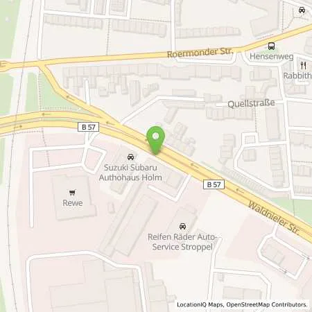 Standortübersicht der Tankstelle Autogastankstelle Klaus Puhl in 41068 Mönchengladbach