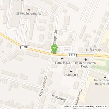 Standortübersicht der Tankstelle Tankstelle Eberhardt in 76646 Bruchsal