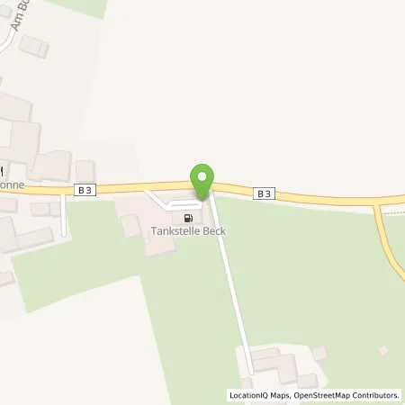 Standortübersicht der Tankstelle Esso Station Neumeier GmbH in 34582 Borken