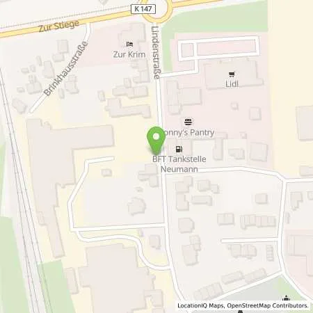 Standortübersicht der Tankstelle BFT-Tankstelle in 49565 Bramsche