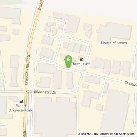 Standortübersicht der Tankstelle Auto Jakob, Kfz-Meisterbetrieb in 90542 Eckental