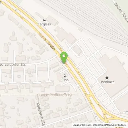 Standortübersicht der Tankstelle Esso Station Albert, Rudolf Albert in 90469 Nürnberg