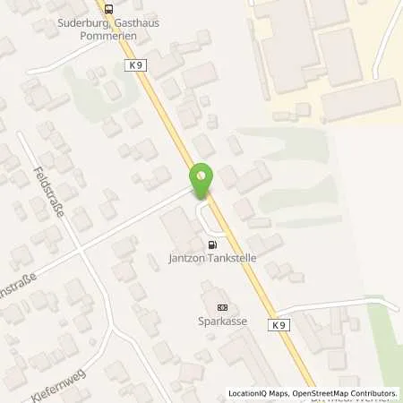Standortübersicht der Tankstelle Jantzon Tankstelle in 29556 Suderburg