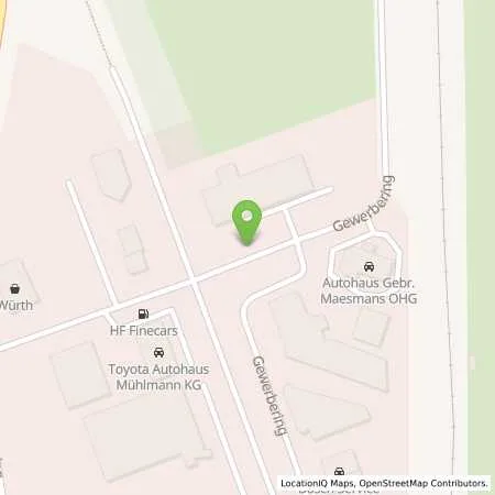 Standortübersicht der Tankstelle HF Finecars in 02828 Görlitz