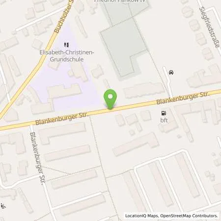 Standortübersicht der Tankstelle Q1 Tankstelle Strempel in 13156 Berlin (Niederschönhausen)