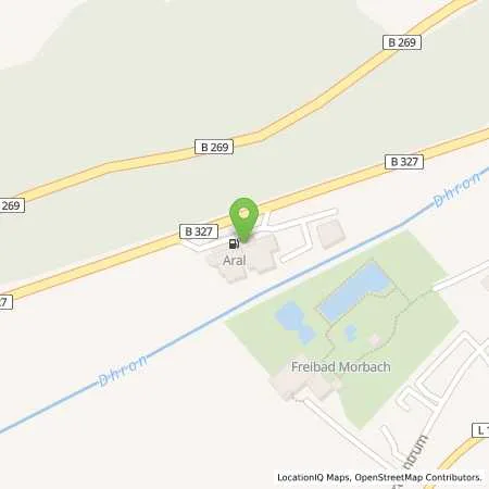 Standortübersicht der Tankstelle Aral Tankstelle Paschko GmbH in 54497 Morbach