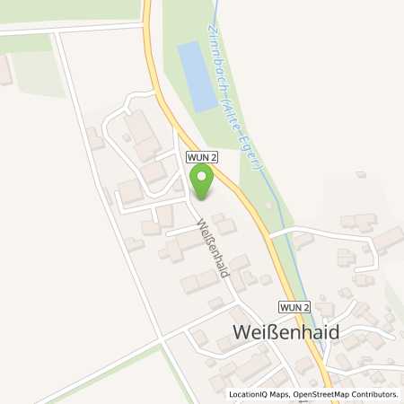Standortübersicht der Autogas (LPG) Tankstelle: Die Freie Kfz-Werkstatt Roland Riedelbauch in 95163, Weißenstadt