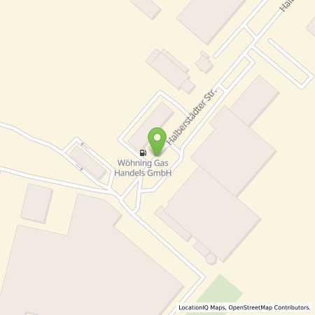 Standortübersicht der Autogas (LPG) Tankstelle: Wöhning Gas Handels GmbH in 33106, Paderborn