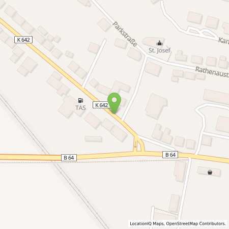 Standortübersicht der Autogas (LPG) Tankstelle: TS der Volksbank eG Dassel in 37581, Bad Gandersheim