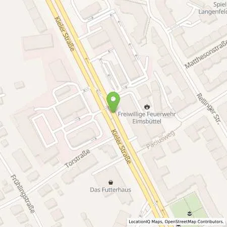 Standortübersicht der Tankstelle Star Tankstelle Mike Schult in 22525 Hamburg