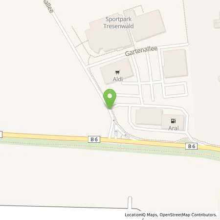 Standortübersicht der Tankstelle AGIP Tankstelle Karl-Gerhard Franz in 04827 Machern