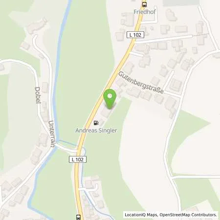 Standortübersicht der Tankstelle Bosch Service Andreas Singler in 77978 Schuttertal (Dörlinbach)