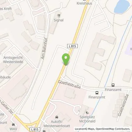 Standortübersicht der Tankstelle Autowerkstatt Hermann Renken in 26655 Westerstede