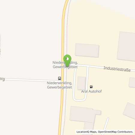 Standortübersicht der Autogas (LPG) Tankstelle: TOP-TANK Tankhof Niederwinkling in 94559, Niederwinkling
