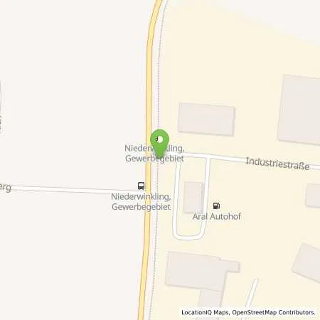 Standortübersicht der Tankstelle TOP-TANK Tankhof Niederwinkling in 94559 Niederwinkling