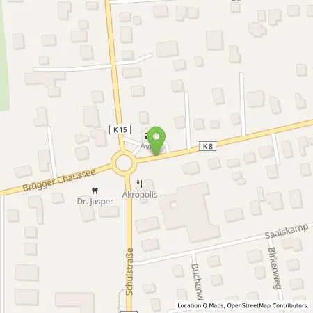 Standortübersicht der Tankstelle AVIA - Tankstelle Axel Strauß in 24582 Wattenbek