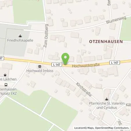 Standortübersicht der Tankstelle ED-Tankstelle Christoph Butterbach in 66620 Nonnweiler (Otzenhausen)