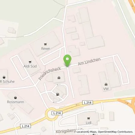 Standortübersicht der Tankstelle ED-Tankstelle Autohaus Kemper GmbH in 55442 Stromberg