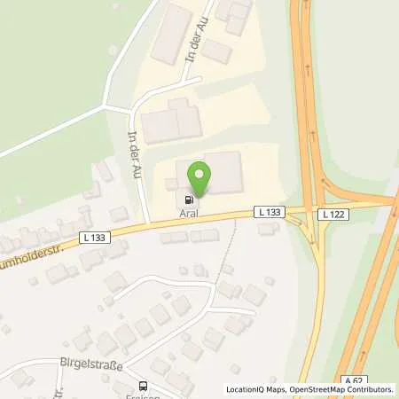 Standortübersicht der Tankstelle Aral-Tankstelle Auto Müller GmbH in 66629 Freisen