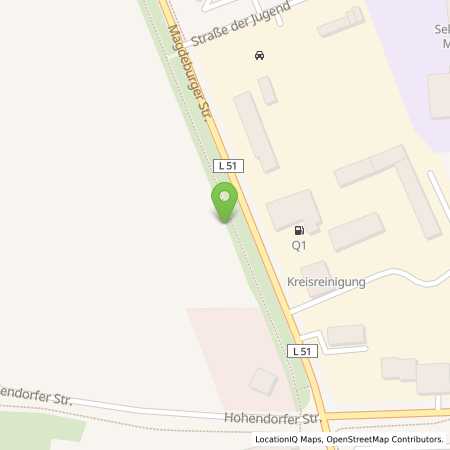 Standortübersicht der Autogas (LPG) Tankstelle: Q1 Tankstelle Seemann in 39218, Schönebeck