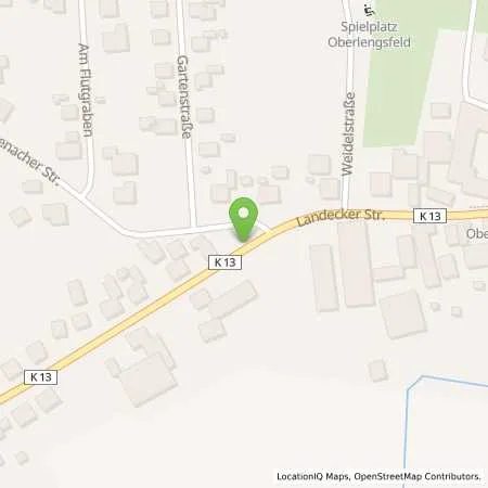 Standortübersicht der Tankstelle DB Tankstelle in 36277 Schenklengsfeld