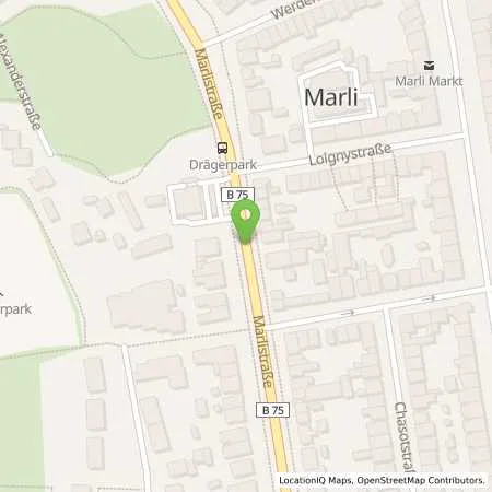 Standortübersicht der Tankstelle AVIA-Tankstelle Ralf Bienert in 23566 Lübeck