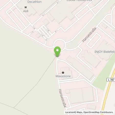 Standortübersicht der Tankstelle Ratio-Novo Tankstelle in 33689 Bielefeld-Sennestadt