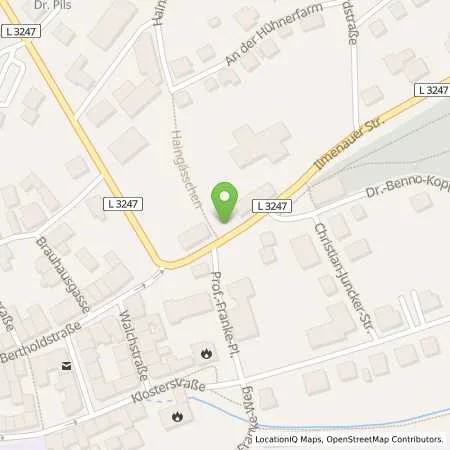 Standortübersicht der Tankstelle Sprint Tankstelle in 98553 Hinternah