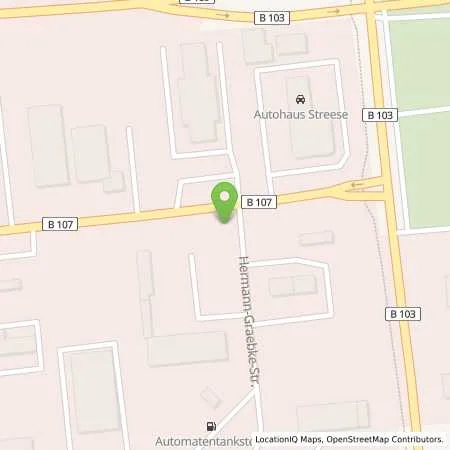 Standortübersicht der Tankstelle Raiffeisen-Tankstelle in 16928 Pritzwalk