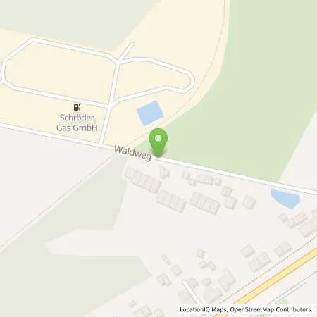 Standortübersicht der Tankstelle Schröder Gas GmbH in 18182 Rostock-Rövershagen