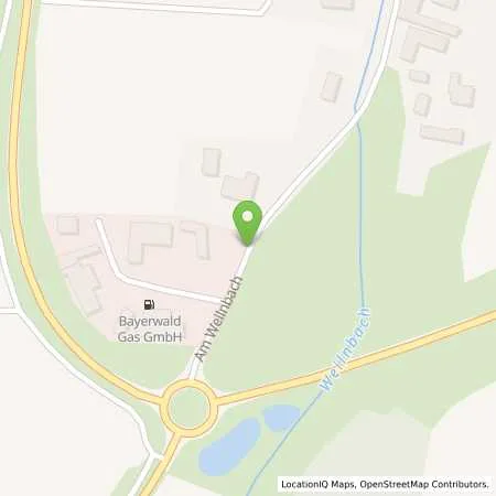 Standortübersicht der Tankstelle Bayerwald Gas GmbH in 84177 Gottfrieding, (Frichlkofen)