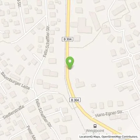 Standortübersicht der Tankstelle Georg Wurm Treibstoffe in 83352 Altenmarkt