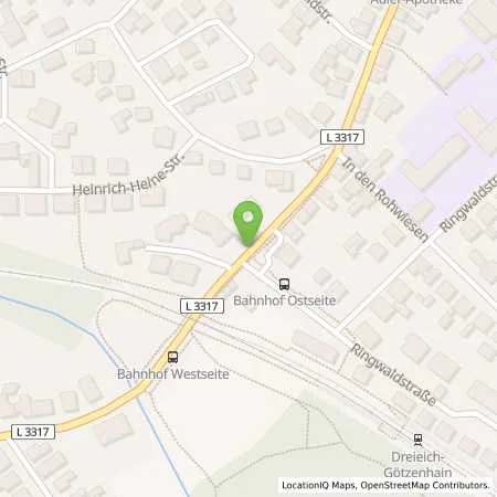 Standortübersicht der Tankstelle Calpam Autoport Heney in 63303 Dreieich (Götzenhain)