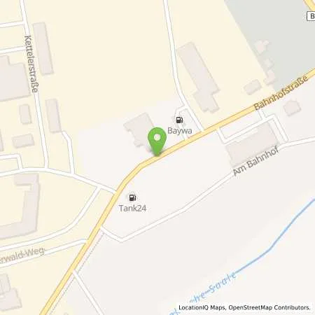 Standortübersicht der Tankstelle Zehner Energie GmbH in 97631 Bad Königshofen