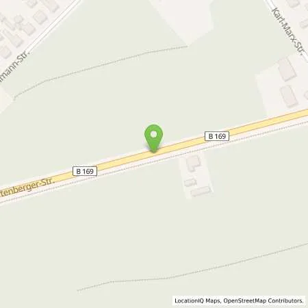 Standortübersicht der Tankstelle Star Tankstelle Schwarzheide in 01987 Schwarzheide