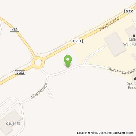 Standortübersicht der Tankstelle Karle GmbH - Tankautomat in 35684 Dillenburg (Frohnhausen)