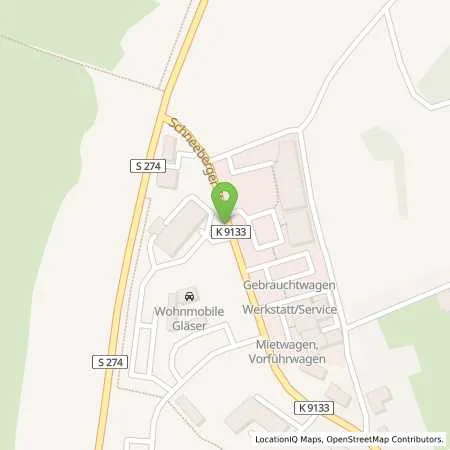 Standortübersicht der Tankstelle Groß & Vogt Automobile GmbH Skoda Vertragshändler in 08321 Zschorlau