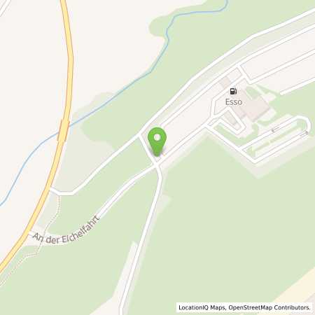 Standortübersicht der Autogas (LPG) Tankstelle: Kempe´s Autohof (Esso) in 96152, Burghaslach
